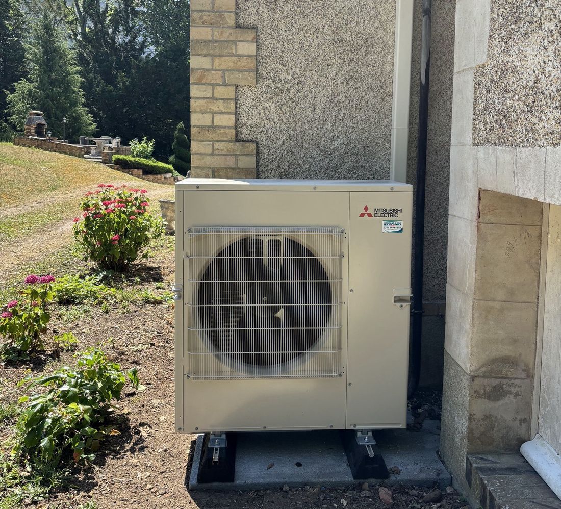 Climatiseur mural Mitsubishi Electric installé par KLIMA TECH